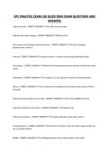 CPC PRACTICE EXAM 150 QUESTIONS EXAM QUESTIONS AND ANSWERS