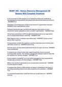 MGMT 365 - Human Resource Management All Quizzes With Complete Solutions