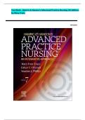 Hamric & Hanson's Advanced Practice Nursing 7th Edition Test Bank f by Mary Franc&vert;newest version  guaranteed pass A&plus;