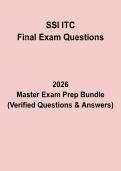 SSI ITC Final Exam Questions & Answers PDF &vert; Scuba Instructor Training Certification Prep