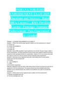 INDIANA FOR-HIRE ENDORSEMENT EXAM 2025 &vert; Questions and Answers &vert; Rated 100&percnt; Correct&excl;&excl; &vert; BMV For-Hire License &vert; Passenger Transport Endorsement &vert; Pass Guaranteed - A&plus; Graded