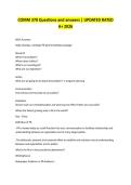 COMM 370 Questions and answers &vert; UPDATED RATED A&plus; 2026