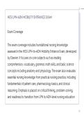 HESI LPN-ADN MOBILITY ENTRANCE ACTUAL EXAM LATEST UPDATE THIS YEAR QUESTIONS AN DETAILED ANSWERS