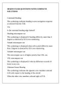 IHADSS EXAM QUESTIONS WITH COMPLETE SOLUTIONS