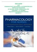 Test Bank for Adams' Pharmacology for Nurses 5th Edition &vert; Chapters 1-21 &vert; A Pathophysiologic Approach