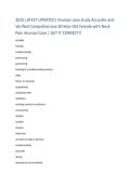 2025 LATEST UPDATED&vert; iHuman case study Accurate and  Verified Comprehensive 30-Year-Old Female with Neck  Pain iHuman Case &vert; GET IT CORRECT&excl;&excl;  amiable  friendly  condescending  patronizing  patronizing  treating in a condescending manner
