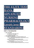 Elite Nursing Pharmacology Test Bank &lpar;2026&sol;2027&rpar; &vert; Clayton's Basic Pharmacology for Nurses &lpar;19th Edition&rpar;