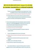 HESI RN EXIT EXAM&sol; RN HESI EXIT EXAM&sol; HESI RN EXIT EXAM V1-V7 2025 ACTUAL EXAM QUESTIONS AND CORRECT DETAILED ANSWERS &lpar;VERIFIED ANSWERS&rpar; ALL ANSWERED &lbrace;760 Q & A&rcub; ALREADY GRADED A&plus; &sol; HESI RN EXIT EXAM VERSION I &ndash; VERSION 7 &vert; GUARANTEED PASS &vert; HESI RN
