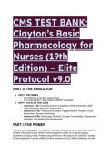 TEST BANK for Clayton&rsquo;s Basic Pharmacology for Nurses 19th Edition &vert; 88 NGN-Style Questions & Rationales &lpar;2026&sol;2027 Standards&rpar;