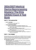 2026&sol;2027 MDRAO Exam 4 Test Bank & Study Guide &vert; CSA Z314&colon;23 Standard Mastery with Full Rationales