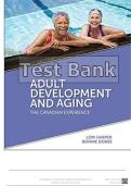 Adult Development and Aging The Canadian Experience by Lori Harper - Test Bank