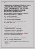 ICC California UST Service Technician Exam 2026&ndash; 300 Actual Questions with Detailed Correct Answers & Latest Update