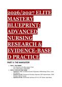 2026&sol;2027 Complete Nursing Research Test Bank&colon; Methods & Critical Appraisal &lpar;LoBiondo-Wood 10th Edition&rpar; & NGN Prep