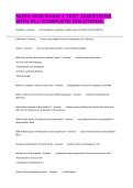 NURS 3040 EXAM 1 TEST QUESTIONS WITH ALL COMPLETE SOLUTIONS&period;