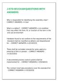 J-STD-001 EXAM QUESTIONS WITH ANSWERS