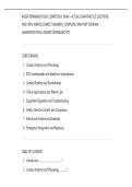 KAISER PERMANENTE EKG COMPETENCY EXAM &ndash; ACTUAL EXAM PRACTICE QUESTIONS AND 100&percnt; VERIFIED CORRECT ANSWERS &vert; COMPLETE EXAM PREP TESTBANK &vert; GUARANTEED PASS &vert; INSTANT DOWNLOAD PDF