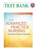 Advanced Practice Nursing Essentials for Role Development &lpar;5th Edition&rpar; by Lucille A&period; Joel &ndash; Complete Test Bank for Chapters 1&ndash;30 PDF