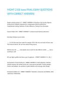 MGMT 2100 Iowa FINAL EXAM QUESTIONS WITH CORRECT ANSWERS 