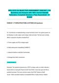 WGU D278 OA OBJECTIVE ASSESSMENT 2026&sol;2027 &vert; 163 Questions and Answers with 100&percnt; Correct Detailed Rationales &vert; Complete Solutions &vert; Pass Guaranteed - A&plus; Graded