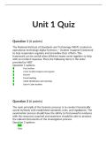DFCS 605 Unit 1 Quiz&vert; Questions  and answers &vert; Updated RATED A&plus; &vert; 2026 &vert; NEW &vert;University of Maryland Global Campus &lpar;UMGC&rpar;
