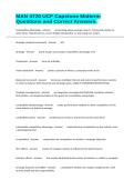 MAN 4720 UCF Capstone Midterm Questions and Correct Answers&period;