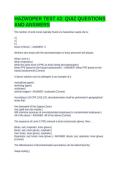 HAZWOPER TEST &num;2&colon; QUIZ QUESTIONS AND ANSWERS