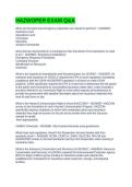 HAZWOPER EXAM Q&A
