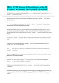 MAN 4720 Exam 3 Questions with All Correct Answers 2025-2026 Updated&period;