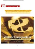 Strategic Compensation&colon; A Human Resources Management Approach &lpar;Second Edition&rpar; &ndash; Joseph J&period; Martocchio & Carol Ann Samhaber &vert; Complete All-Chapters Test Bank Questions and Answers &vert; Human Resource Management Study Material