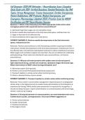 Fall Semester 2026 EMT Refresher &sol; Recertification Exam &vert; Complete Study Guide with 300&plus; Verified Questions&comma; Detailed Rationales&comma; Key EMS Topics&colon; Airway Management&comma; Trauma Assessment&comma; Cardiac Emergencies&comma; Patient Stabilization&comma; EMS Protocols&comma; Medical Emer