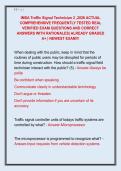 IMSA Traffic Signal Technician 2 &comma;2026 ACTUAL  COMPREHENSIVE FREQUENTLY TESTED REAL  VERIFIED EXAM QUESTIONS AND CORRECT  ANSWERS WITH RATIONALES&vert; ALREADY GRADED  A&plus; &vert; NEWEST EXAM&excl;&excl;&excl; 