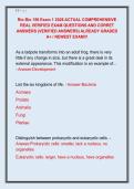 Rio Bio 156 Exam 1 2026 ACTUAL COMPREHENSIVE  REAL VERIFIED EXAM QUESTIONS AND CORRET  ANSWERS &lpar;VERIFIED ANSWERS&rpar; ALREADY GRADED  A&plus; &sol; NEWEST EXAM&excl;&excl;&excl; 
