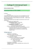 samenvatting filosofie college 9