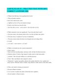 &lbrack;A&P II&rsqb; EXAM &num;2 -- PRACTICE TEST WITH 100&percnt; CORRECT ANSWERS 2026