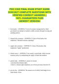 PSCI 2305 FINAL EXAM STUDY GUIDE  2026&sol;2027 COMPLETE QUESTIONS WITH  VERIFIED CORRECT ANSWERS &vert;&vert;  100&percnt; GUARANTEED PASS  <NEWEST VERSION> 