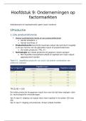 samenvatting economie H9
