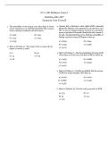 STA 100 Midterm Exam I  Section-A-Version-B &vert; Questions and Solved Solutions &vert; 2026 Update &vert; 100&percnt; Correct&period;