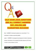CALP Exam Study Guide &lpar;200 Questions&rpar; &ndash; EDUC301 Academic Language Proficiency&comma; University of Texas&comma; Phonology&comma; Dyslexia & Reading Instruction Q&A