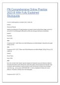 PN Comprehensive Online Practice 2023 B &lpar;2026&rpar; &vert; Fully Explained Study Guide