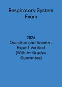 Respiratory System Study Guide PDF &vert; Anatomy&comma; Physiology & Exam Prep