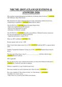 NRCME &lpar;DOT&rpar; EXAM QUESTIONS & ANSWERS 2026