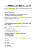 CS7643 Quiz 4 questions and answers