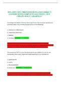 RNC-MNN TEST PREP QUESTIONS AND CORRECT ANSWERS &plus; RATIONALE WITH COMPLETE SOLUTIONS &vert; NEW UPDATE 2026&sol;27 &vert; GRADED A&plus;
