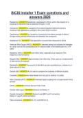 BICSI Installer 1 Exam questions and answers 2026