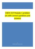 CHEM 219 PACKAGE DEAL