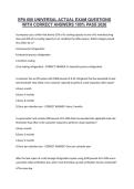 EPA 608 Universal Exam Questions with 100&percnt; Correct Answers &vert; Guaranteed Pass &vert; Latest Version &lpar;2026&rpar; Expert Verified