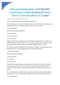 Relias Dysrhythmia Basic A & B 2026&sol;2027 Actual Exam &vert; Verified Questions & Correct Answers &vert; Pass Guaranteed - A&plus; Graded