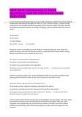 NUR 3678 Community in Class Questions and All Correct Answers 2025-2026&period;