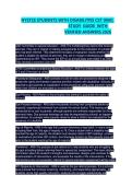 NYSTCE Students with Disabilities CST -060- study guide