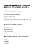 FISDAP EMT MEDICAL STUDY GUIDE 2026 QUESTIONS WITH ANSWERS GRADED A